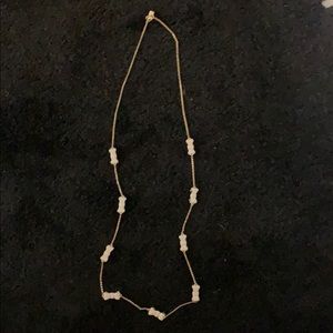 Kate Spade long bow necklace